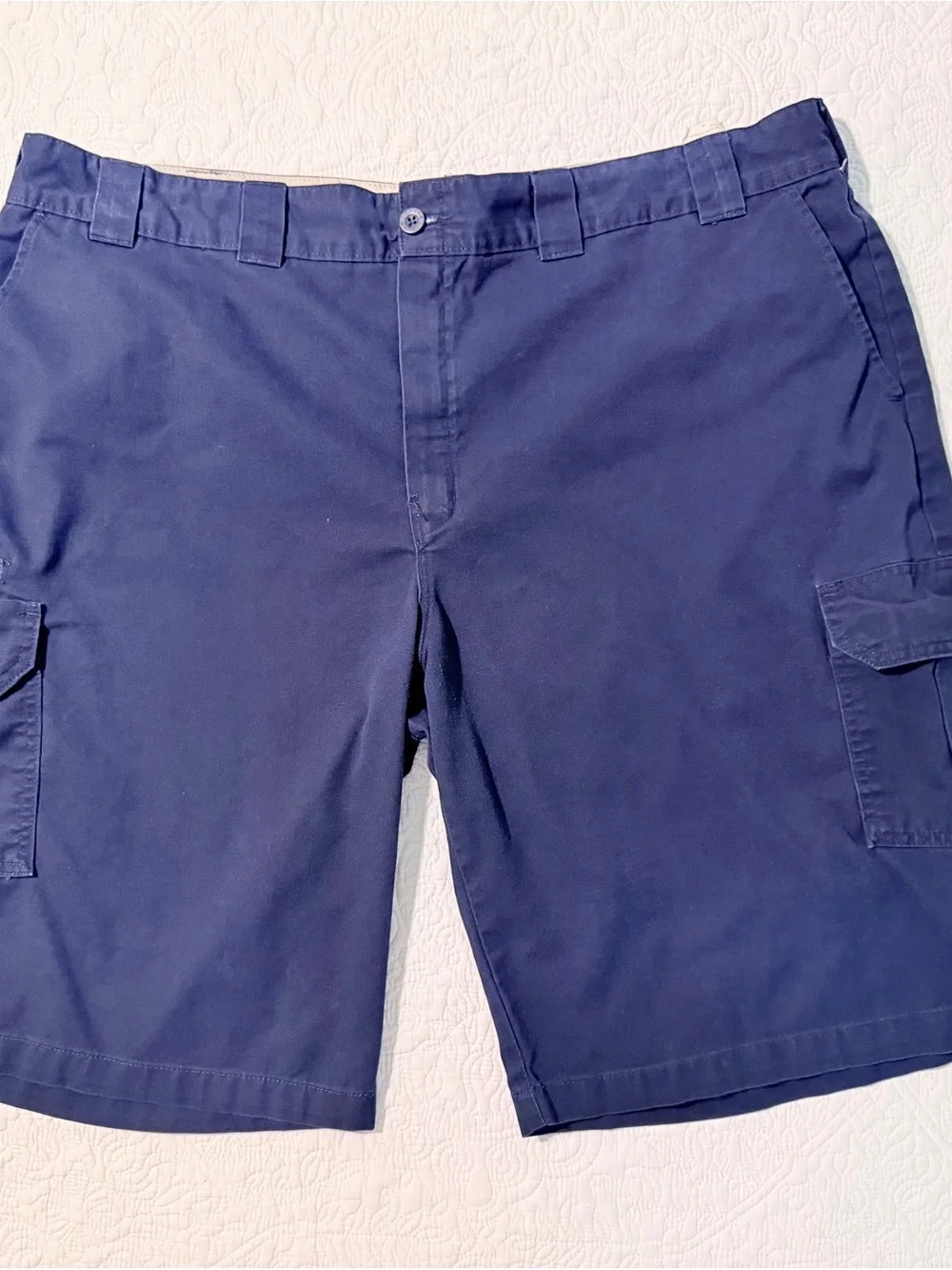 Dickies Flex | Relaxed Fit Cargo Shorts | Navy Blue | Size 46